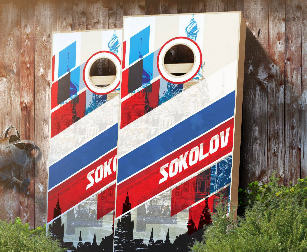 507-RussianLastName-cornhole-set