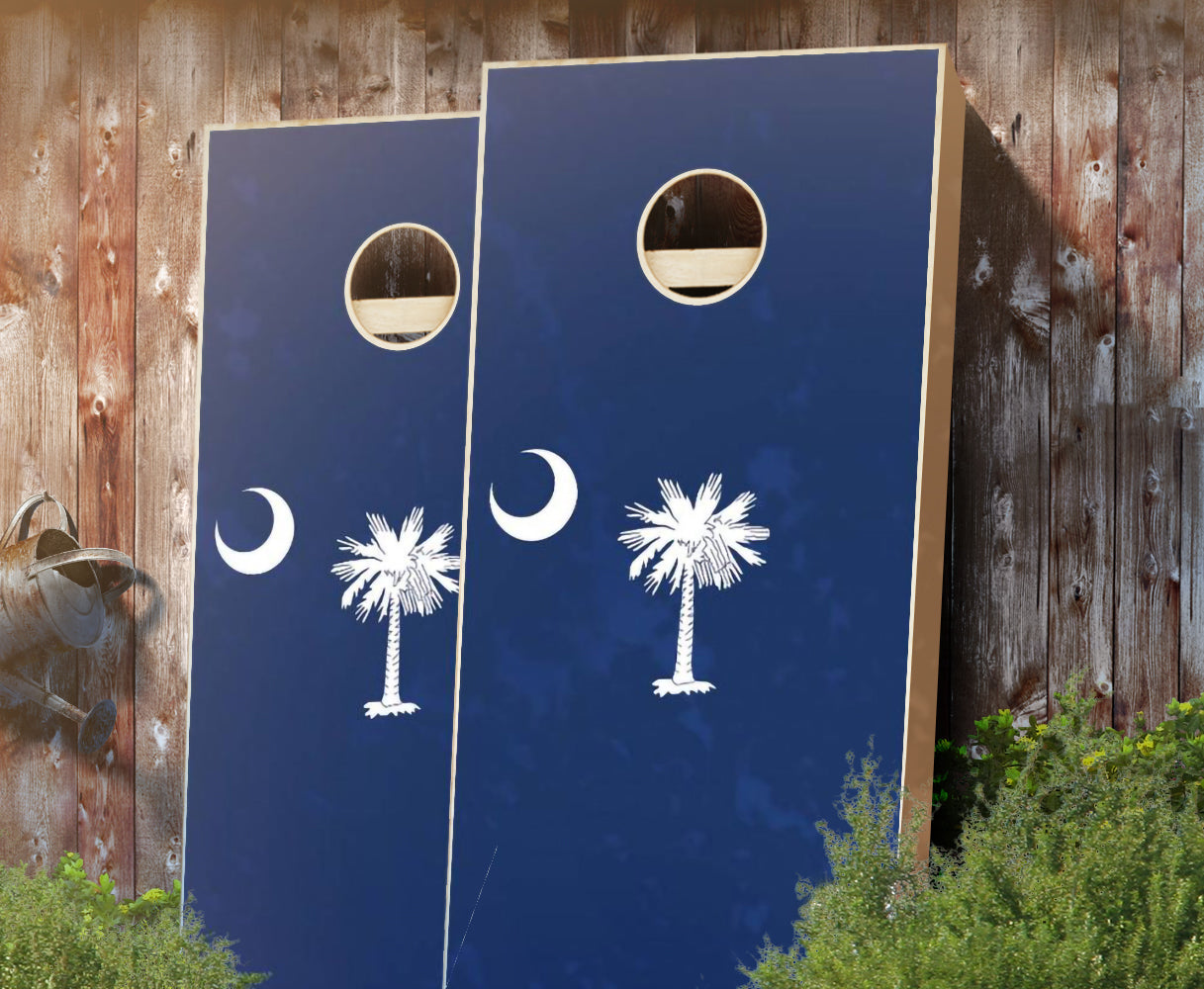 507-SouthCarolinaFlag-cornhole-set