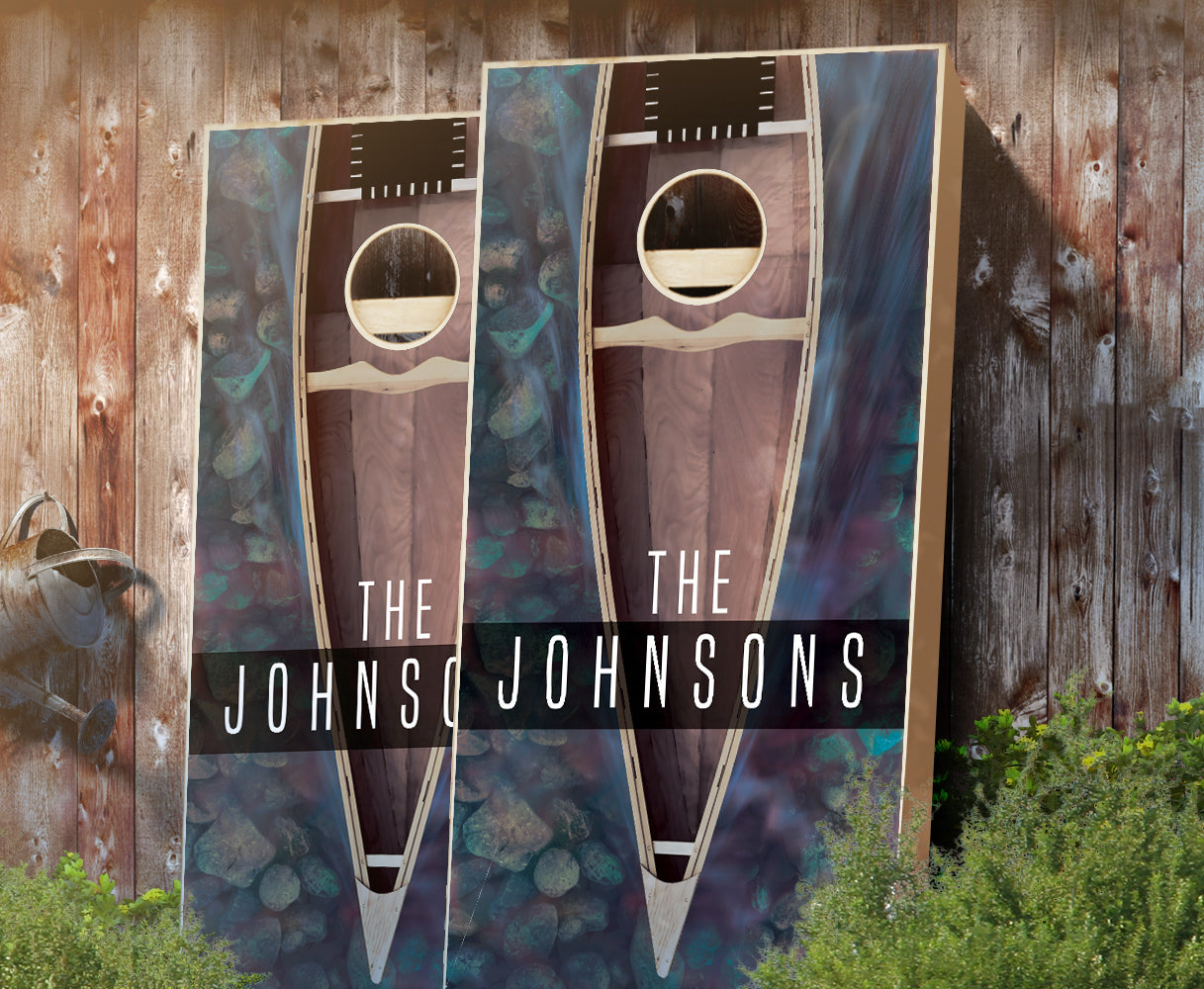 507-personalizedcanoe-cornhole-set