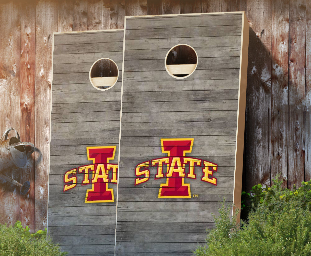 510-IowaStateDistressed-cornhole-set