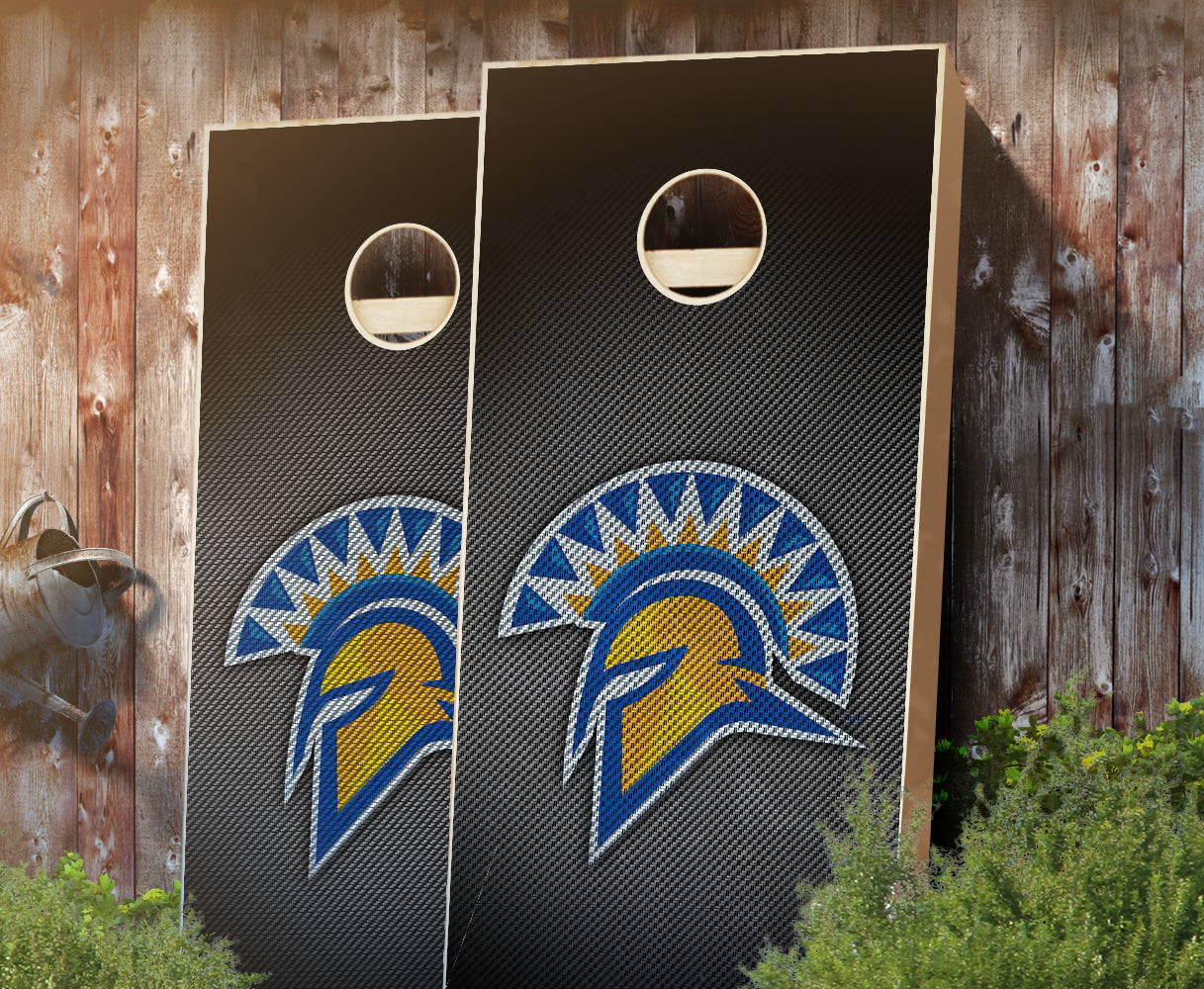 510-SanJoseStateSlanted-cornhole-set