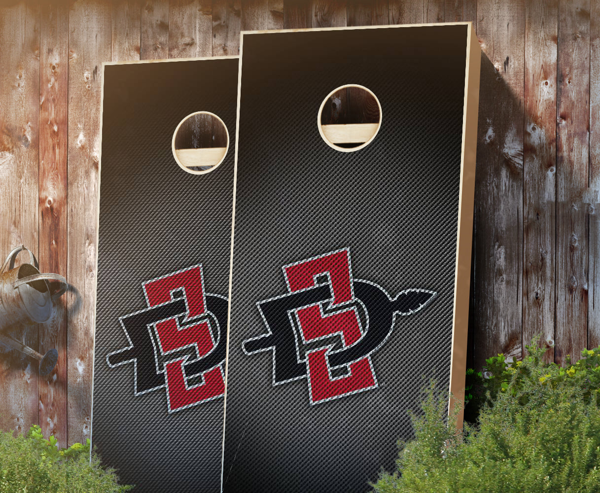 510-SandiegoStateSlanted-cornhole-set