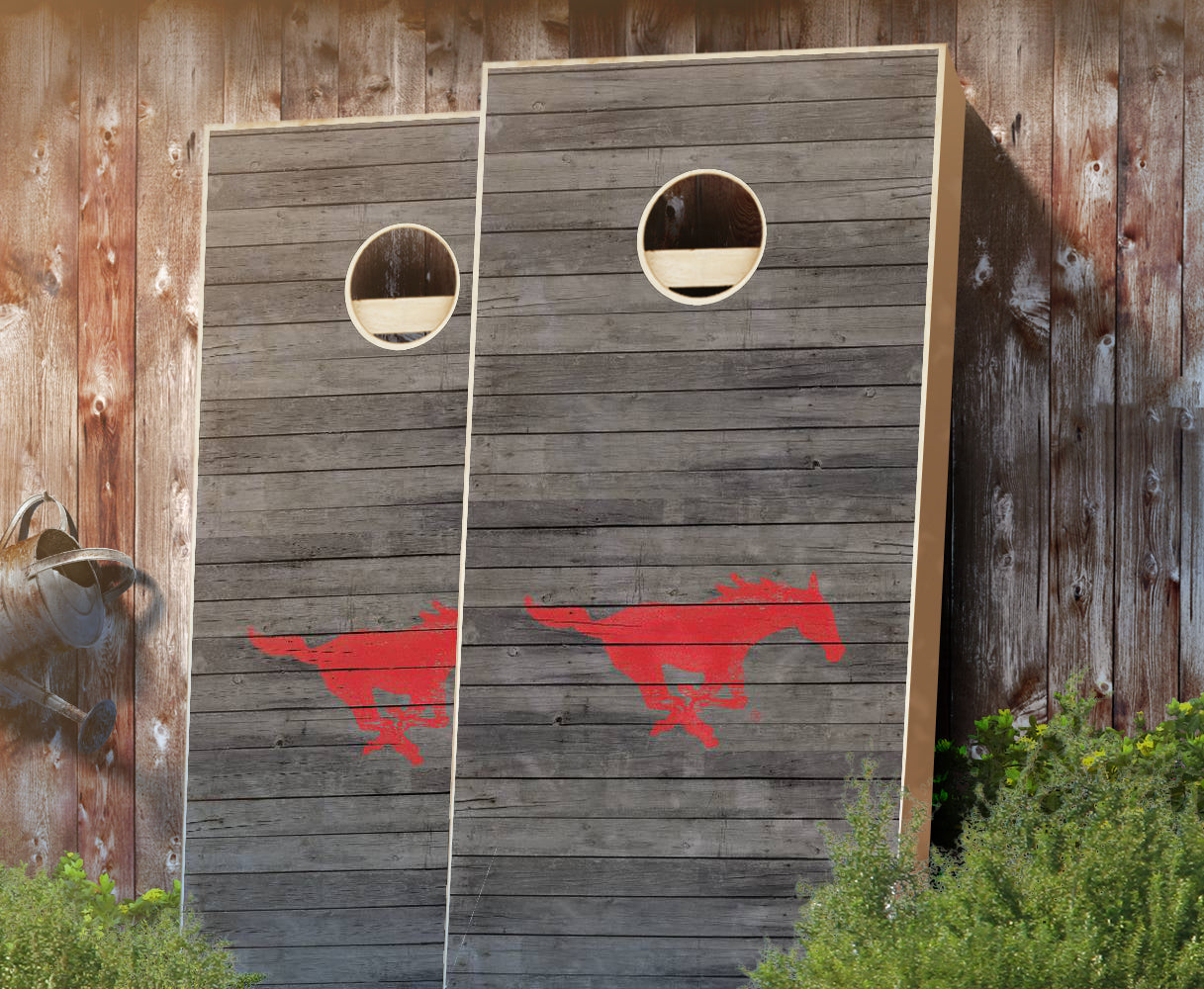 510-SouthernMethodistDistressed-cornhole-set